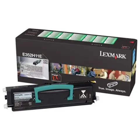 Toner Lexmark E352H11E Black do drukarek (Oryginalny)